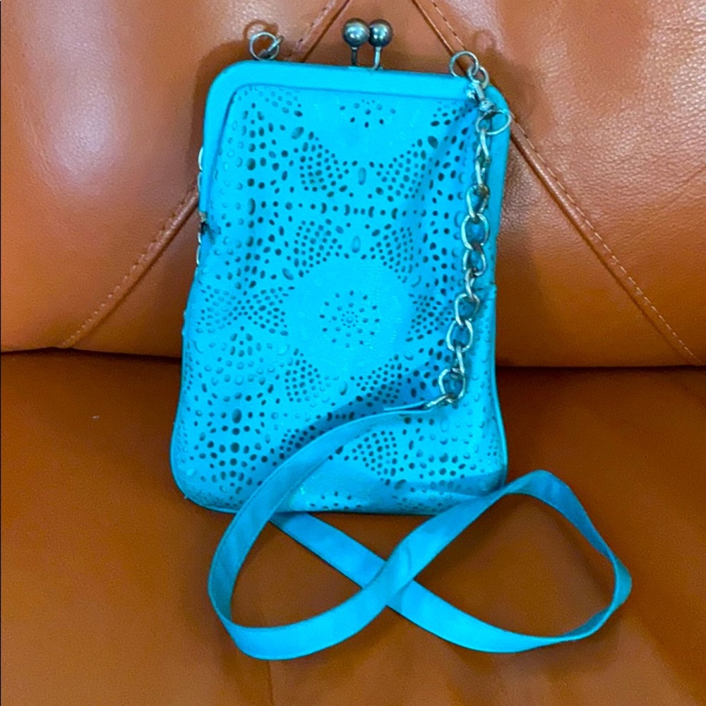Turquoise Cross Body Bag